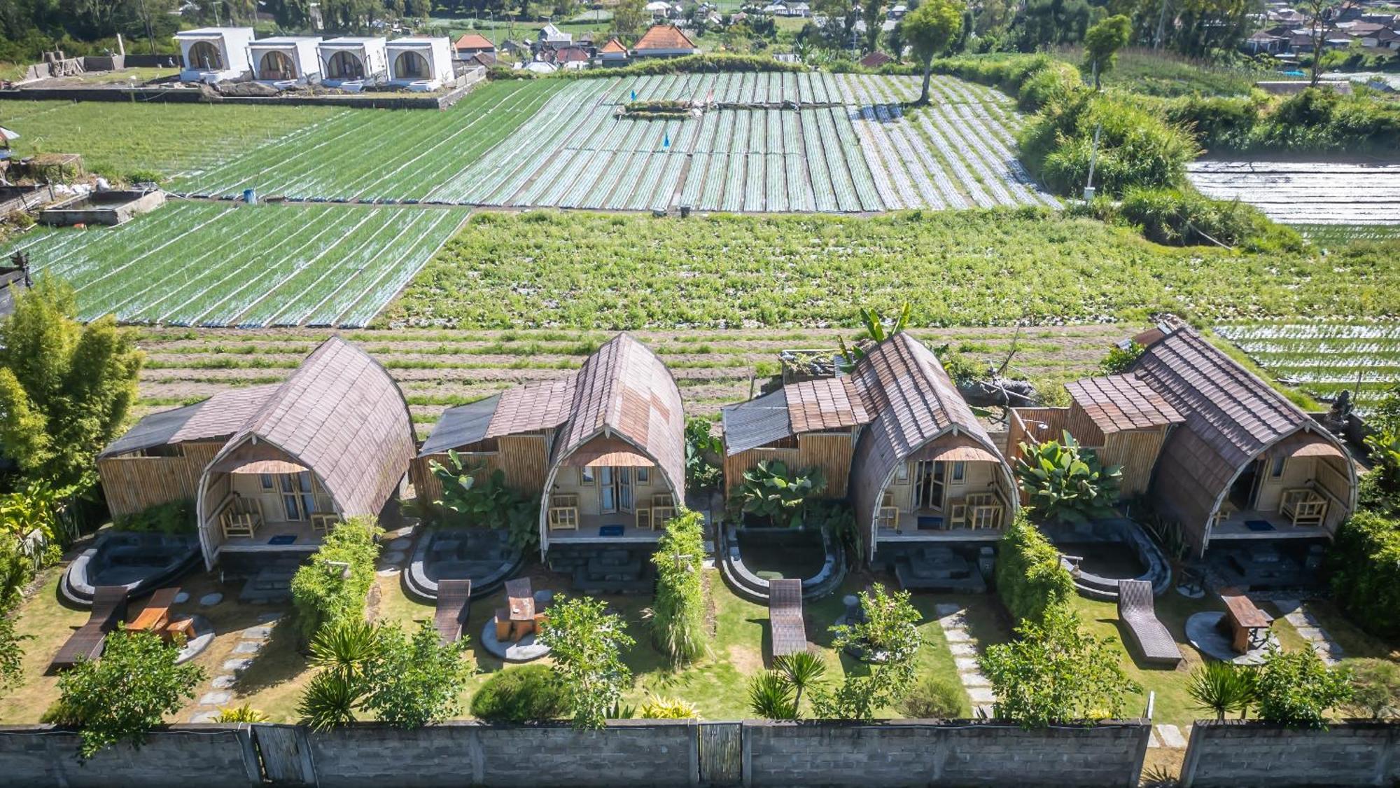Tegal Bamboo Cottages & Private Hot Spring Baturaja  Екстериор снимка